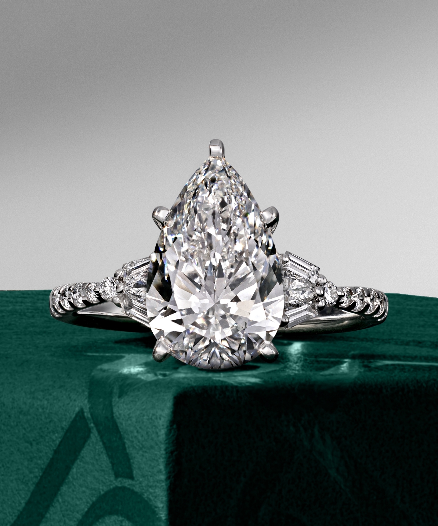 Shop engagement rings from Chosen by Jared with unique accents.